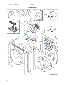 02 - Cabinet / Drum parts for Electrolux Dryer ELFG7537AT1 from AppliancePartsPros.com