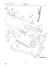 06 - Burner parts for Electrolux Dryer ELFG7626BW0 from AppliancePartsPros.com