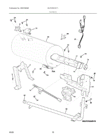 06 - Burner parts for Electrolux Dryer ELFG7637AT1 from AppliancePartsPros.com