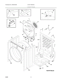 02 - Cabinet / Drum parts for Electrolux Dryer ELFG7738AA0 from AppliancePartsPros.com