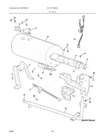 06 - Burner parts for Electrolux Dryer ELFG7738AW0 from AppliancePartsPros.com