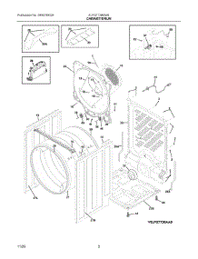 02 - Cabinet / Drum parts for Electrolux Dryer ELFG7738MW0 from AppliancePartsPros.com