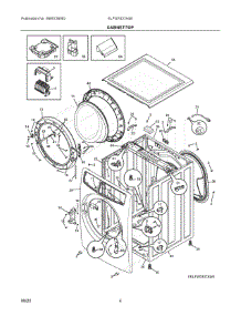 03 - Cabinet / Top parts for Electrolux Washer ELFW7437AG0 from AppliancePartsPros.com