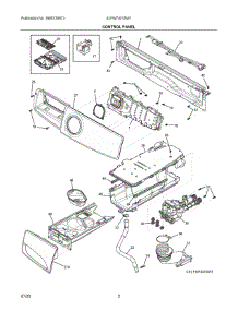 02 - Control Panel parts for Electrolux Washer ELFW7437AW1 from AppliancePartsPros.com