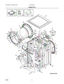 03 - Cabinet / Top parts for Electrolux Washer ELFW7537AW1 from AppliancePartsPros.com