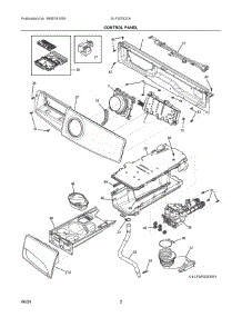 02 - Control Panel parts for Electrolux Washer ELFW7537AW1 from AppliancePartsPros.com