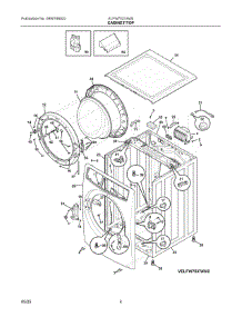 03 - Cabinet / Top parts for Electrolux Washer ELFW7537AW2 from AppliancePartsPros.com