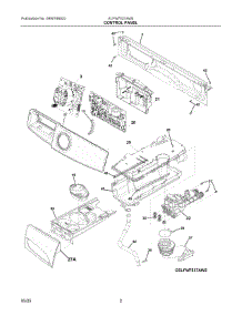 02 - Control Panel parts for Electrolux Washer ELFW7537AW2 from AppliancePartsPros.com