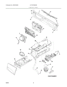 02 - Control Panel parts for Electrolux Washer ELFW7626BW0 from AppliancePartsPros.com