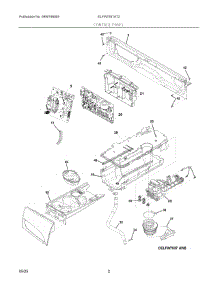 02 - Control Panel parts for Electrolux Washer ELFW7637AT2 from AppliancePartsPros.com