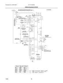 07 - Wiring Diagram Dryer parts for Electrolux Dryer ELTE7300AW0 from AppliancePartsPros.com