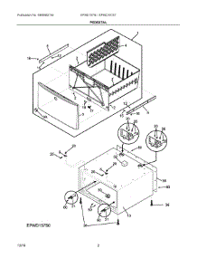 02 - Pedestal parts for Electrolux Pedestal EPWD157SIW0 from AppliancePartsPros.com