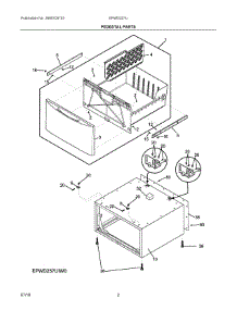 02 - Pedestal Parts parts for Electrolux Pedestal EPWD257UIW0 from AppliancePartsPros.com