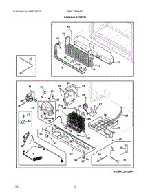 06 - Cooling System parts for Electrolux Refrigerator ERFC2393AS0 from AppliancePartsPros.com