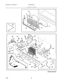 06 - Cooling System parts for Electrolux Refrigerator ERFG2393AS7 from AppliancePartsPros.com