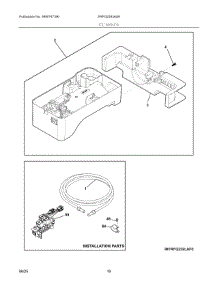 08 - Ice Maker parts for Electrolux Refrigerator ERFG2393AS9 from AppliancePartsPros.com
