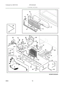06 - Cooling System parts for Electrolux Refrigerator ERFG2393AS9 from AppliancePartsPros.com
