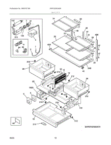05 - Shelves parts for Electrolux Refrigerator ERFG2393AS9 from AppliancePartsPros.com