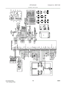 10 - Wiring Diagram parts for Electrolux Refrigerator ERFG2393AS9 from AppliancePartsPros.com
