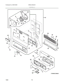 06 - Controls parts for Electrolux Refrigerator ERMC2295AS01 from AppliancePartsPros.com