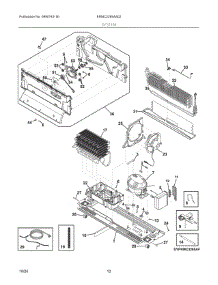 07 - System parts for Electrolux Refrigerator ERMC2295AS02 from AppliancePartsPros.com