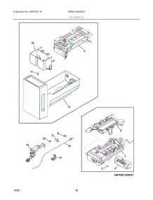 10 - Ice Maker parts for Electrolux Refrigerator ERMC2295AS03 from AppliancePartsPros.com