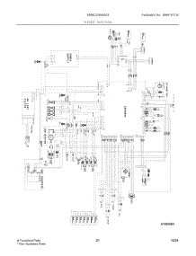 12 - Wiring Diagram parts for Electrolux Refrigerator ERMC2295AS03 from AppliancePartsPros.com