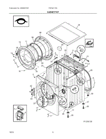 03 - Cabinet / Top parts for Electrolux Washer FAFS4174NR1 from AppliancePartsPros.com