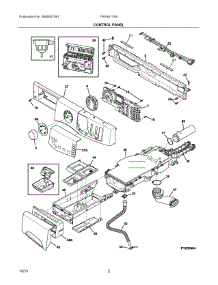 02 - Control Panel parts for Electrolux Washer FAFS4174NR1 from AppliancePartsPros.com