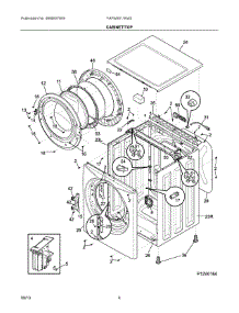 03 - Cabinet / Top parts for Electrolux Washer FAFW3511KW2 from AppliancePartsPros.com