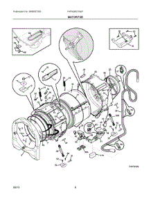 04 - Motor / Tub parts for Electrolux Washer FAFW3921NW1 from AppliancePartsPros.com