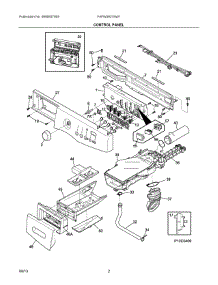 02 - Control Panel parts for Electrolux Washer FAFW3921NW1 from AppliancePartsPros.com
