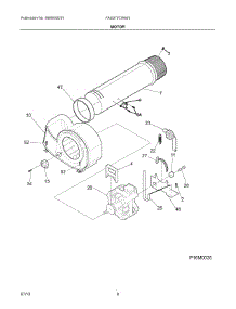 05 - Motor parts for Electrolux Dryer FASG7073NW3 from AppliancePartsPros.com