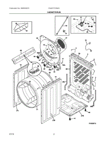 02 - Cabinet / Drum parts for Electrolux Dryer FASG7073NW3 from AppliancePartsPros.com