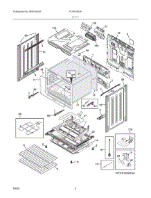 03 - Body parts for Electrolux Range FCFE3062ABB from AppliancePartsPros.com