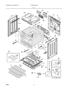 03 - Body parts for Electrolux Range FCFE306CASB from AppliancePartsPros.com