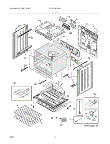 03 - Body parts for Electrolux Range FCFE306CAWC from AppliancePartsPros.com