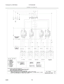 06 - Wiring Schematic parts for Electrolux Range FCFE3083ASB from AppliancePartsPros.com