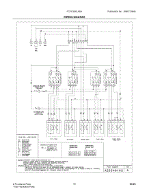 07 - Wiring Diagram parts for Electrolux Range FCFE308CASA from AppliancePartsPros.com