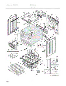 03 - Body parts for Electrolux Range FCFE308CASB from AppliancePartsPros.com