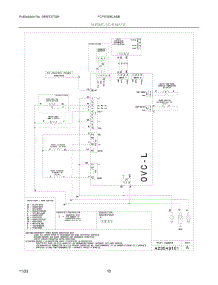 06 - Wiring Schematic parts for Electrolux Range FCFE308CASB from AppliancePartsPros.com