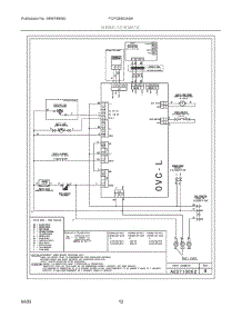 07 - Wiring Schematic parts for Electrolux Range FCFG3062ASA from AppliancePartsPros.com
