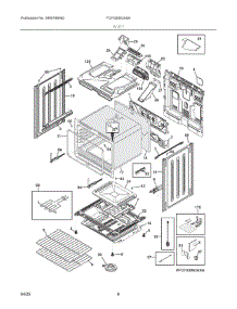 04 - Body parts for Electrolux Range FCFG3062ASA from AppliancePartsPros.com