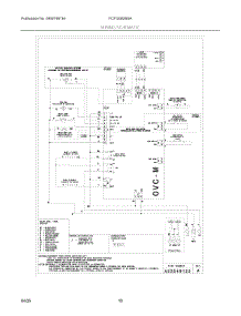 06 - Wiring Schematic parts for Electrolux Range FCFI3082BSA from AppliancePartsPros.com