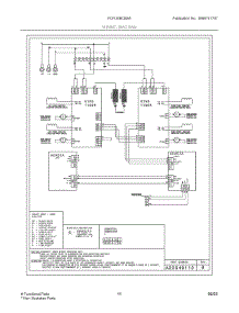 07 - Wiring Diagram parts for Electrolux Range FCFI308CBSA from AppliancePartsPros.com