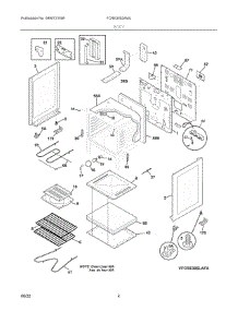 03 - Body parts for Electrolux Range FCRE3052AWJ from AppliancePartsPros.com