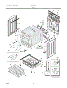 03 - Body parts for Electrolux Range FCRE3052BWB from AppliancePartsPros.com