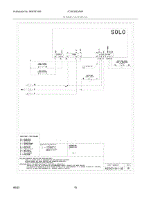 06 - Wiring Schematic parts for Electrolux Range FCRE3062AWF from AppliancePartsPros.com
