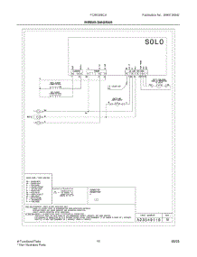 07 - Wiring Diagram parts for Electrolux Range FCRE306CASA from AppliancePartsPros.com