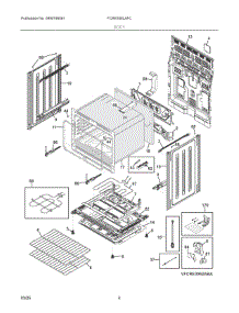 03 - Body parts for Electrolux Range FCRE306LAFC from AppliancePartsPros.com